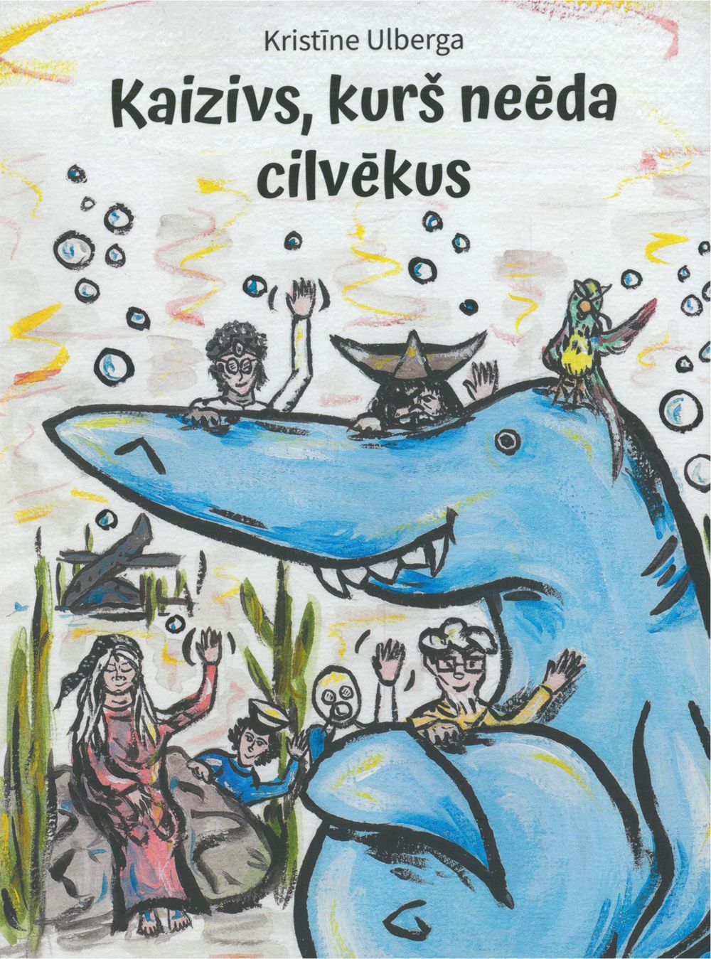 Ilustrācija grāmatai "Kaizivs, kurš neēda cilvēkus"