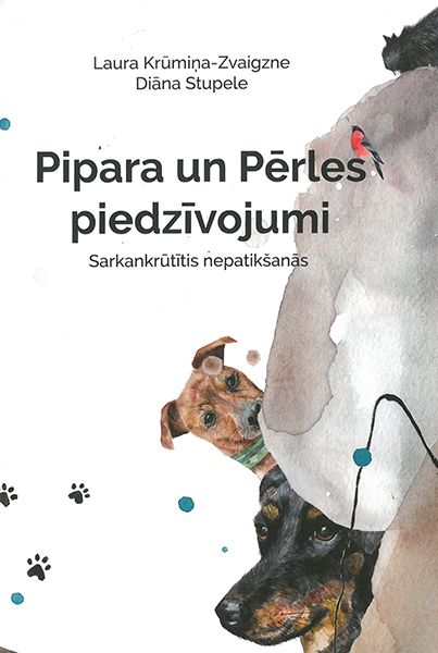Ilustrācija grāmatai "Pipara un Pērles piedzīvojumi. Sarkankrūtītis nepatikšanās"