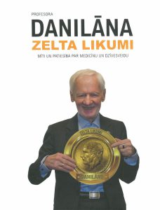 Grāmatas "Profesora Danilāna zelta likumi" vāks