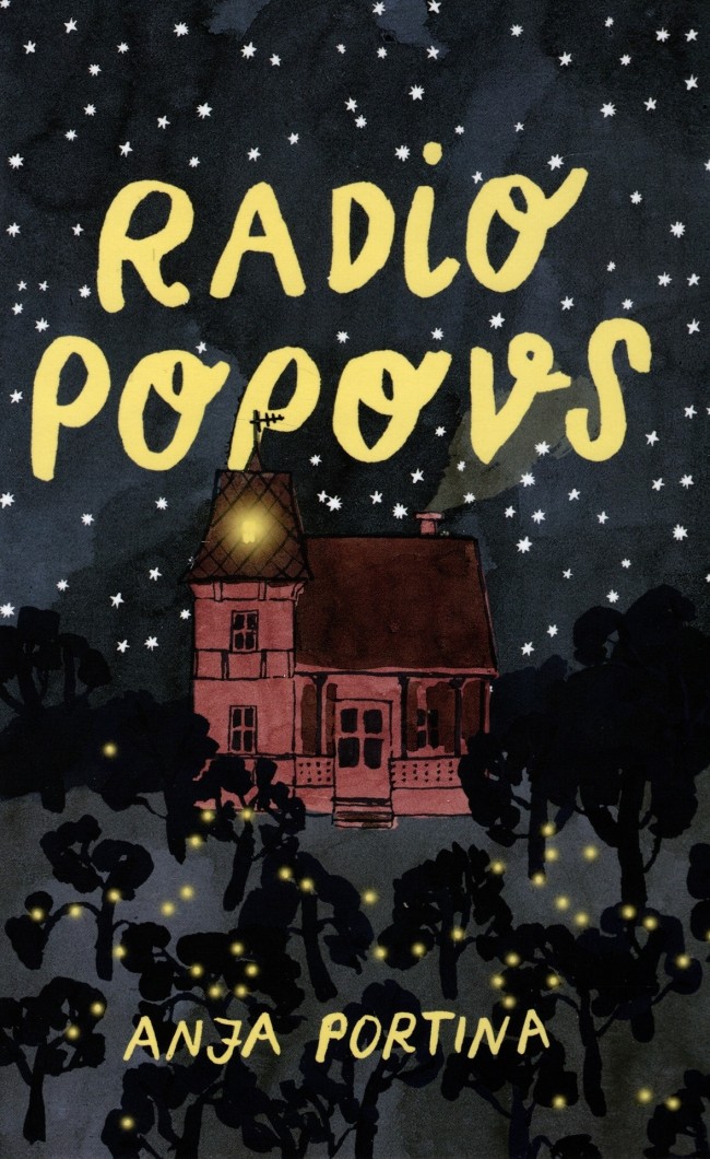 Vāks grāmatai "Radio Popovs"