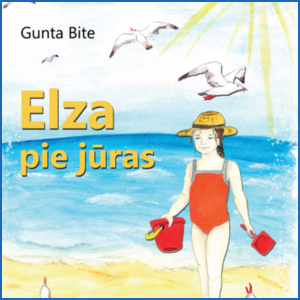 Grāmata vieglajā valodā "Elza pie jūras"