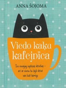 Vāks grāmatai "Viedo kaķu kafejnīca"