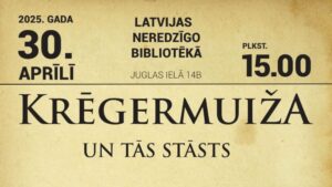 Krēgermuiža un tās stāsts titulbilde