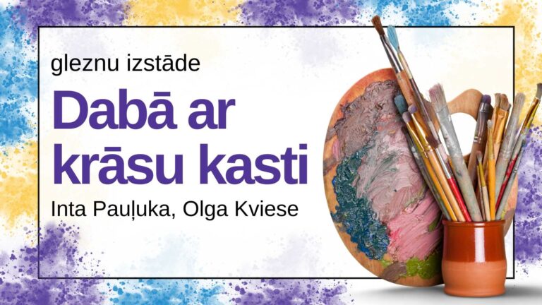 Dabā ar krāsu kasti titulbilde