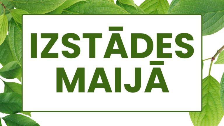 Izstādes maijā titulbilde