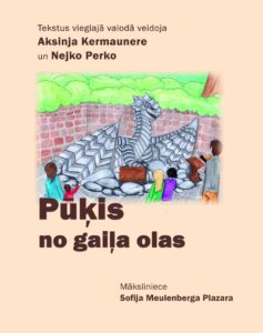Vāks grāmatai "Pūķis no gaiļa olas"