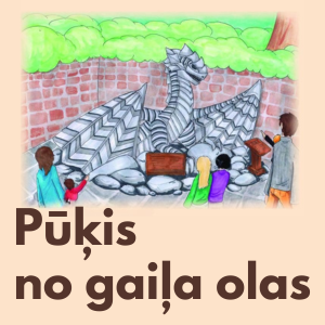 Grāmata vieglajā valodā "Pūķis no gaiļa olas"
