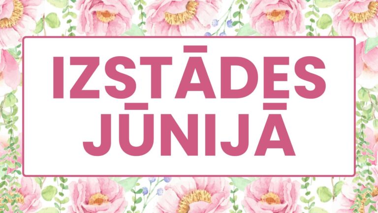 Izstādes jūnijā 2025 titulbilde
