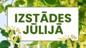 Izstādes jūlijā titulbilde