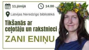Tikšanās ar ceļotāju un rakstnieci Zani Eniņu titulbilde
