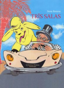 Vāks grāmatai "Trīs salas : Vabulīša un Pifānija piedzīvojumi"