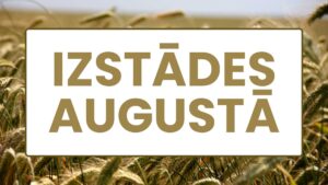 Izstādes augustā titulbilde