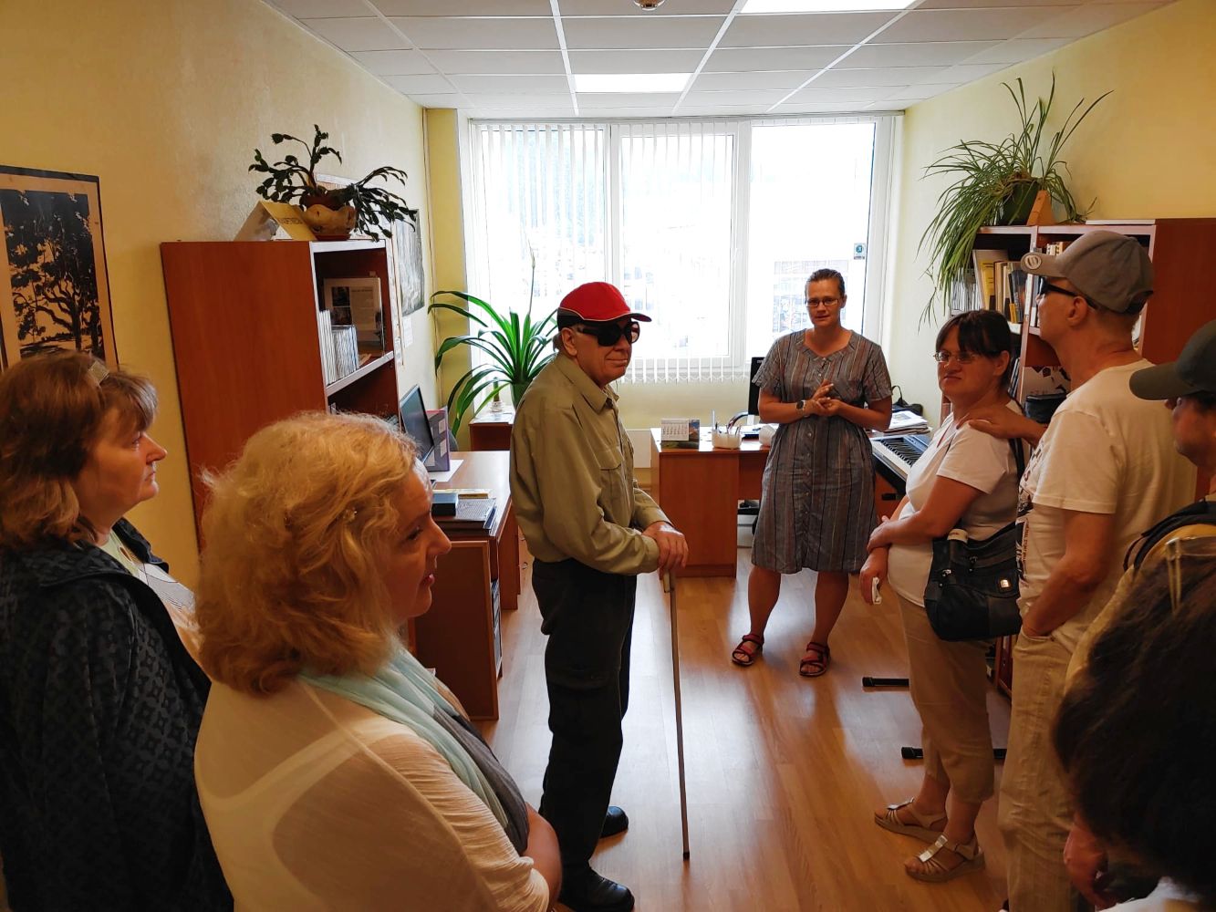 Bibliotēkas Tifloloģijas sektorā