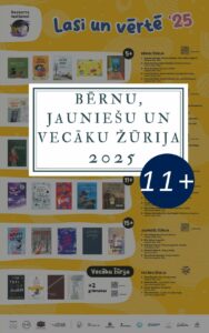 Ilustrācija "Bērnu, jauniešu un vecāku žūrija 2025 : 11+"