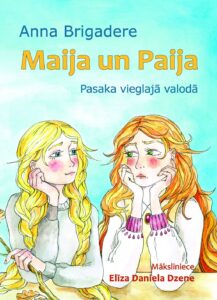 Vāks grāmatai "Maija un Paija"