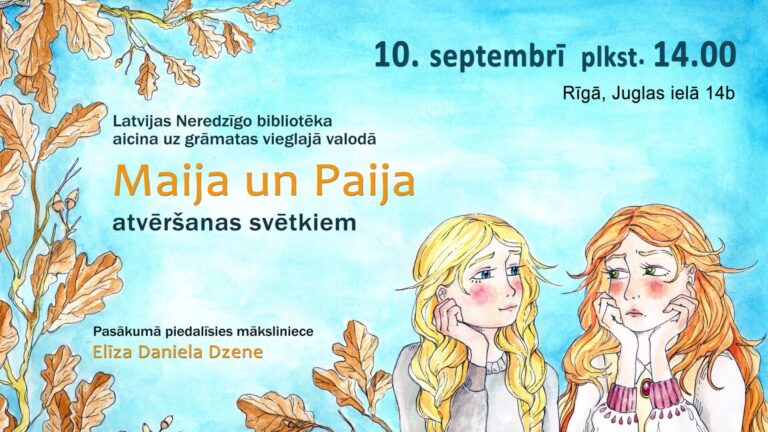 Pasaka “Maija un Paija” atdzimst vieglajā valodā titulbilde