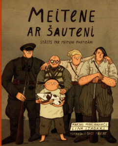 Vāks grāmatai "Meitene ar šauteni"