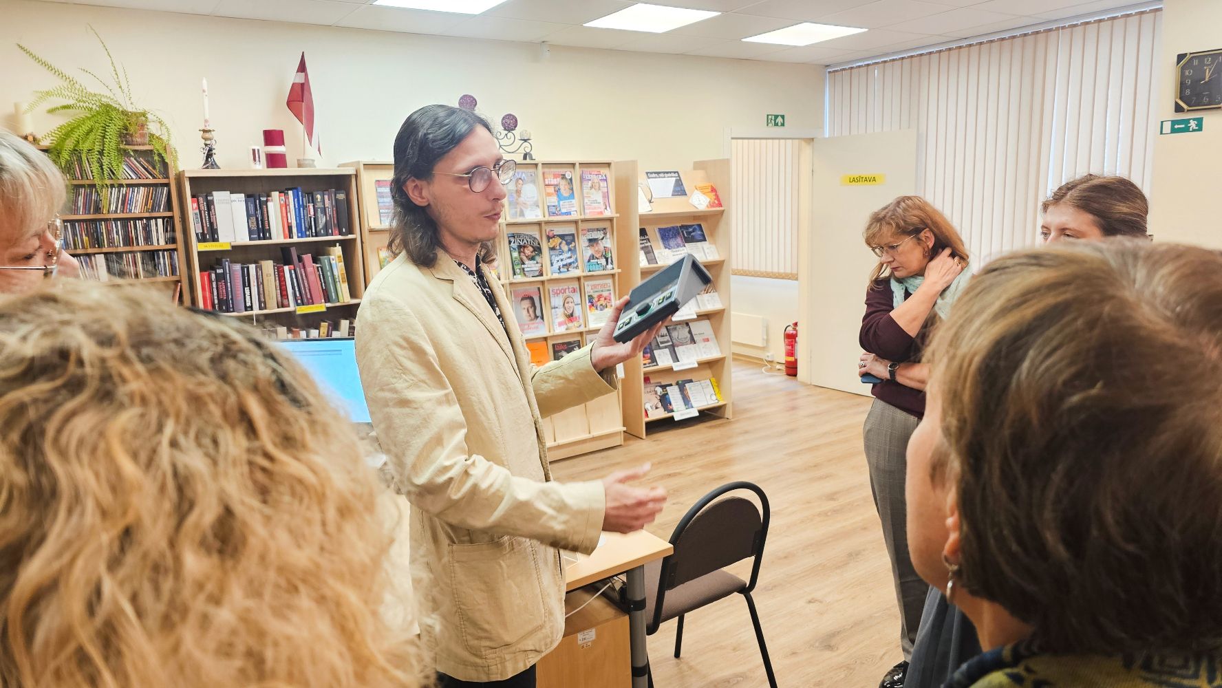 Iepazīšanās ar lasītavu un tās darbu