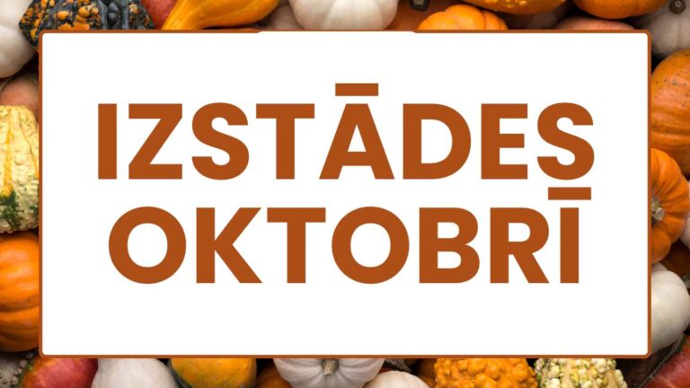 Izstādes oktobrī 2025 titulbilde