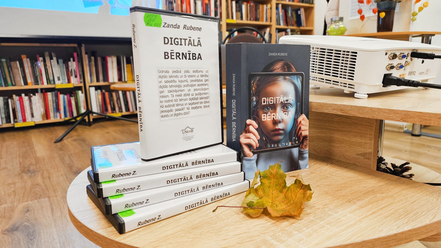 Zandas Rubenes grāmata "Digitālā bērnība" audio formātā