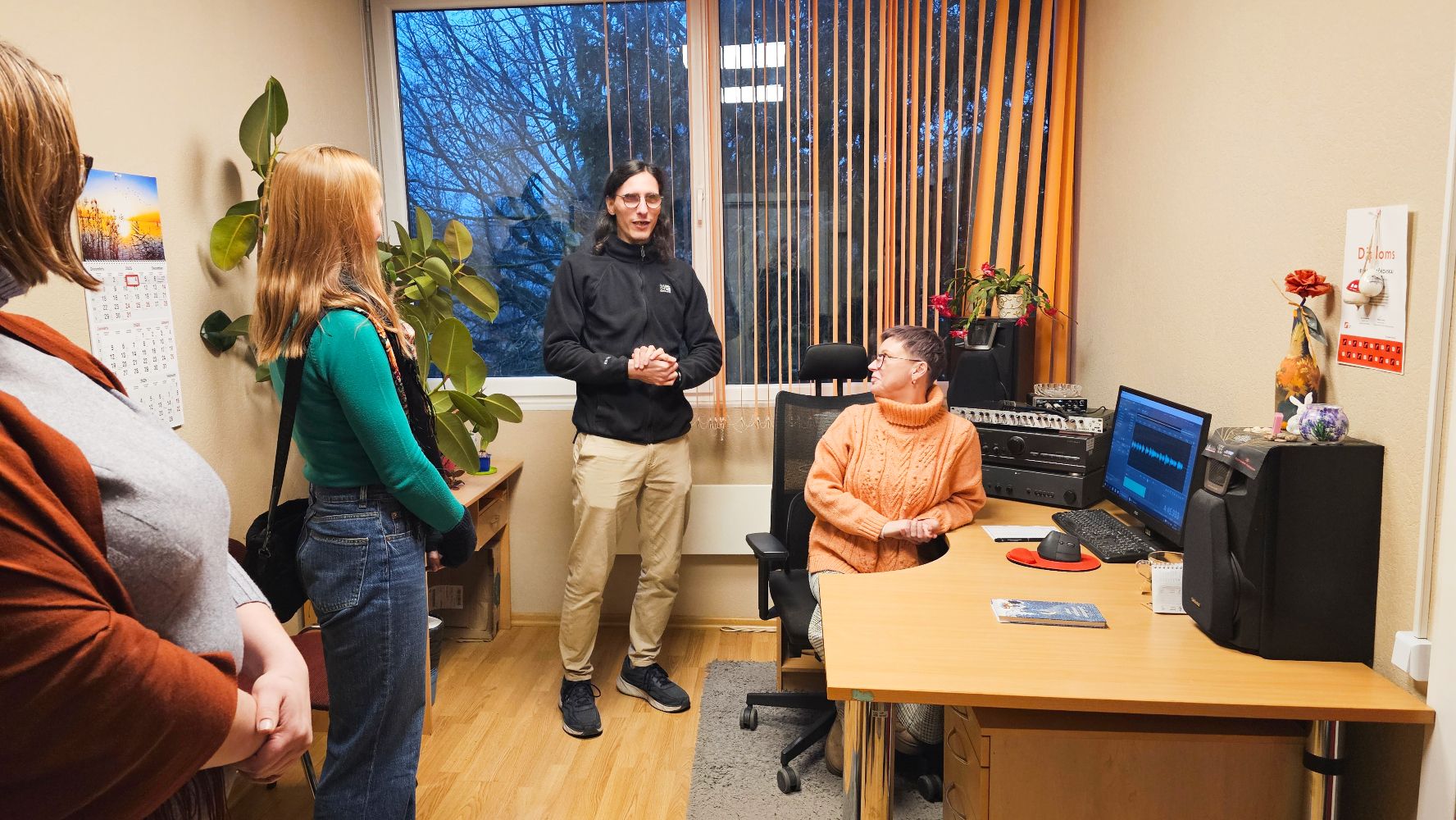 Skaņu ierakstu studijā