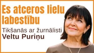 Tikšanās ar žurnālisti Veltu Puriņu titulbilde
