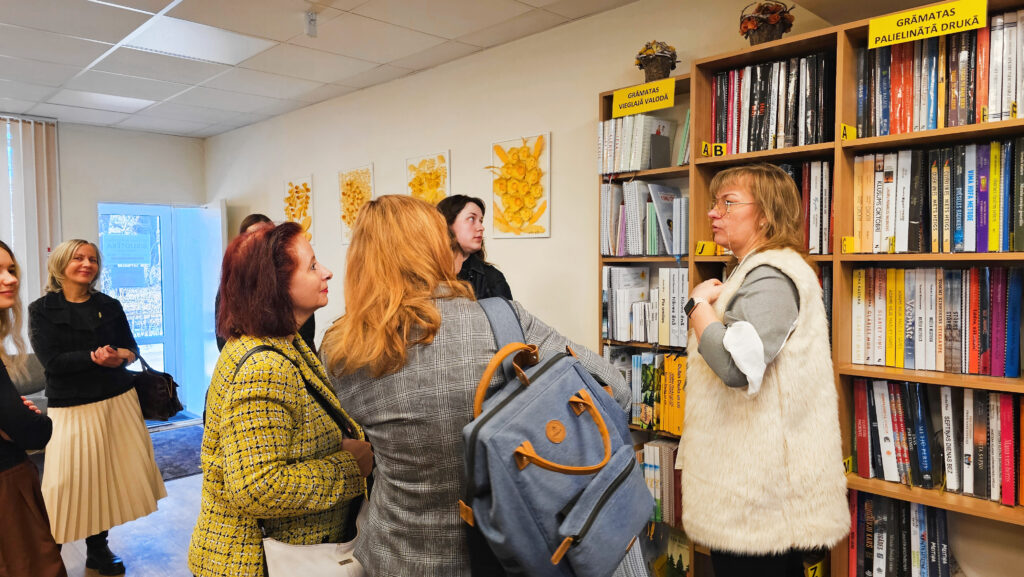 Ierašanās bibliotēkā