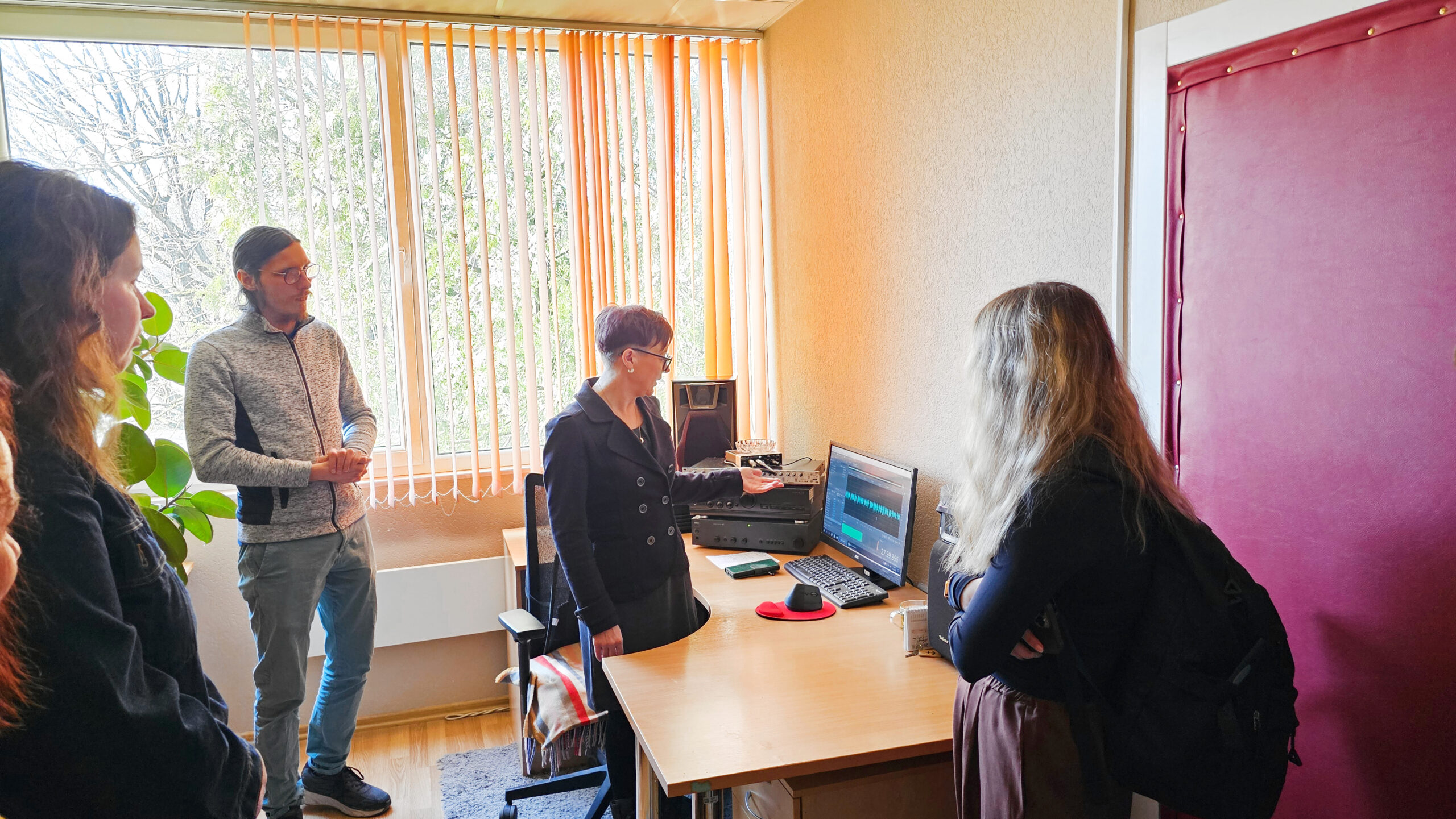 Skaņu ierakstu studijā