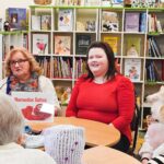 Skolotāja Dace Izotova un Nameda