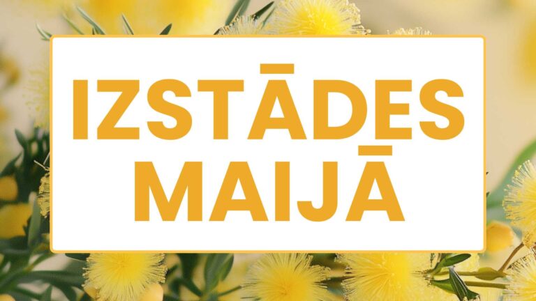 Izstādes maijā titulbilde