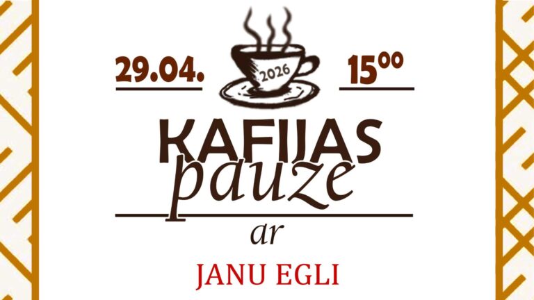 Kafijas pauze ar Janu Egli titulbilde