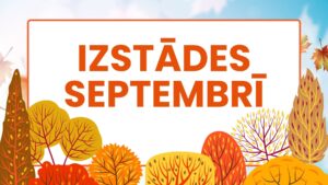 Izstādes septembrī titulbilde