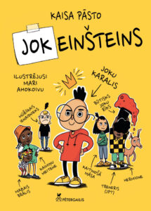 Vāks grāmatai "Jokeinšteins"