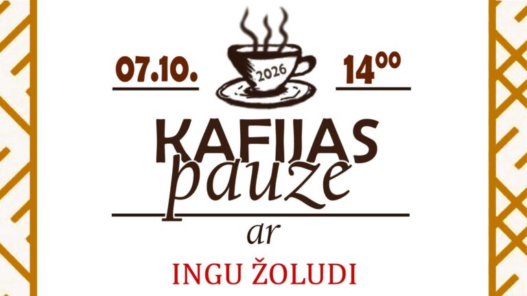 Kafijas pauze ar Ingu Žoludi titulbilde